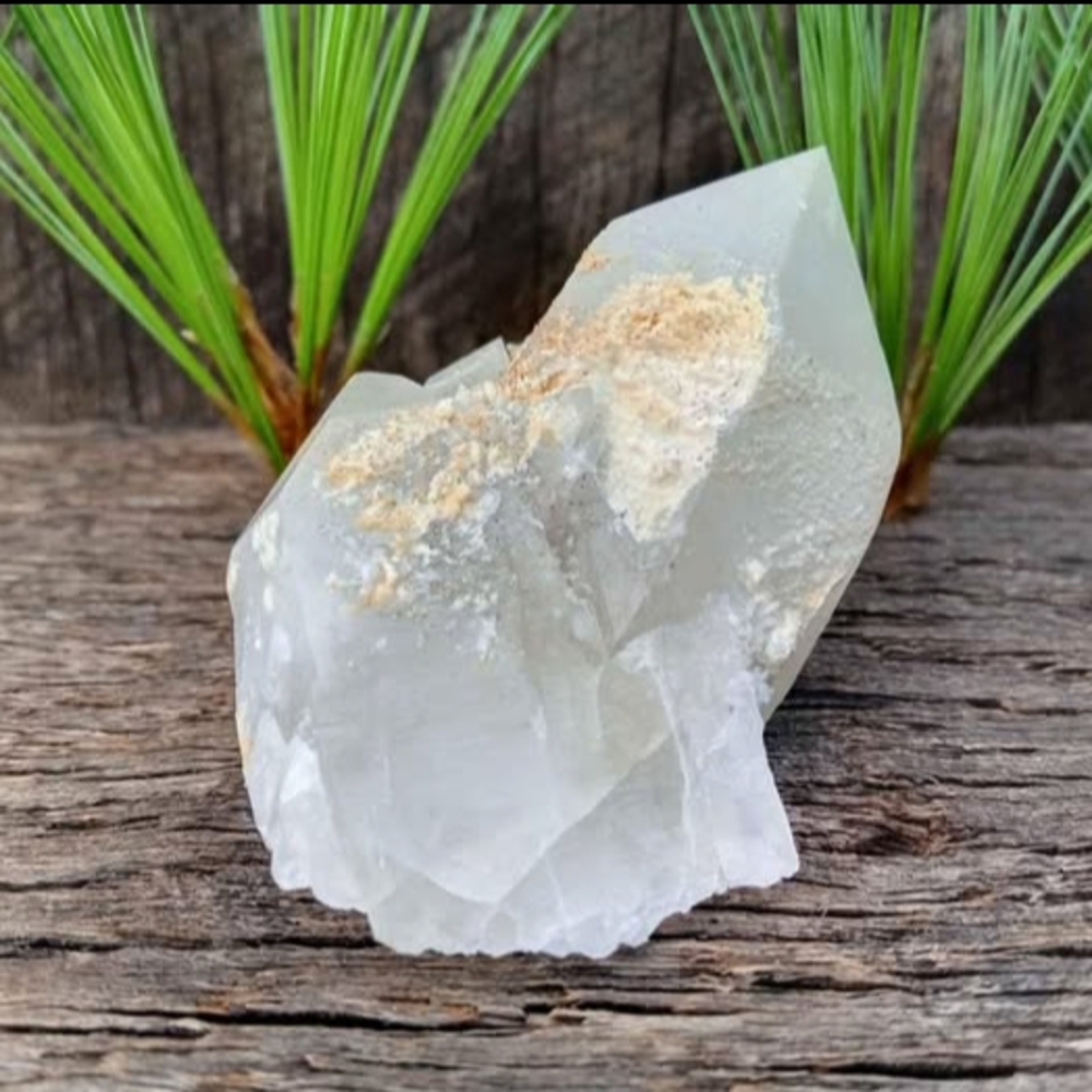 Rocks Gold and White Decor Accent Crystal